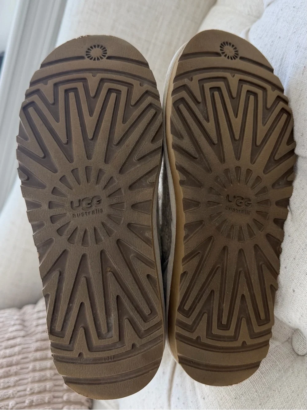 Classic Quilted Women’s UGG Boot - ivory